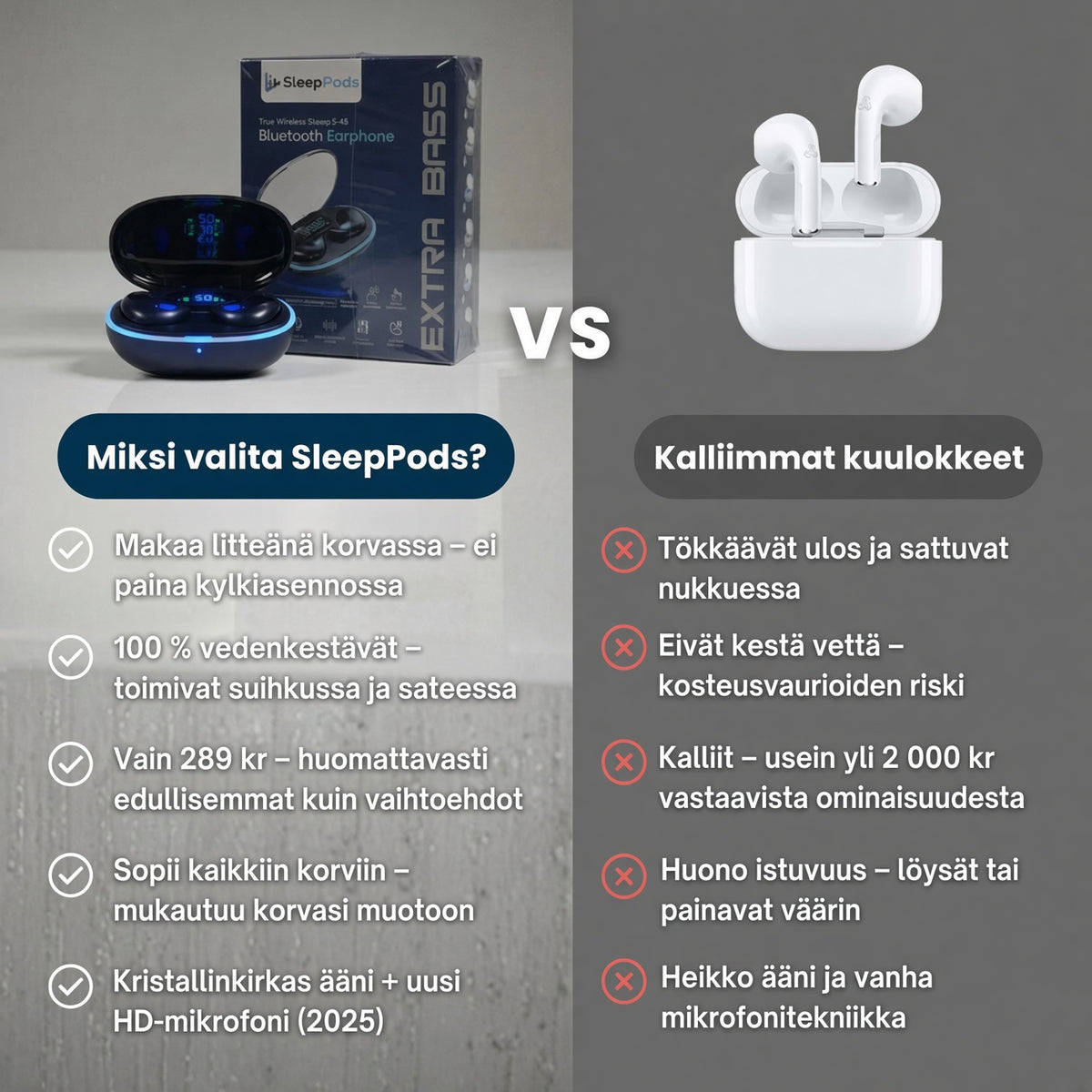 ALKUPERÄISET SLEEPPODS (2025)