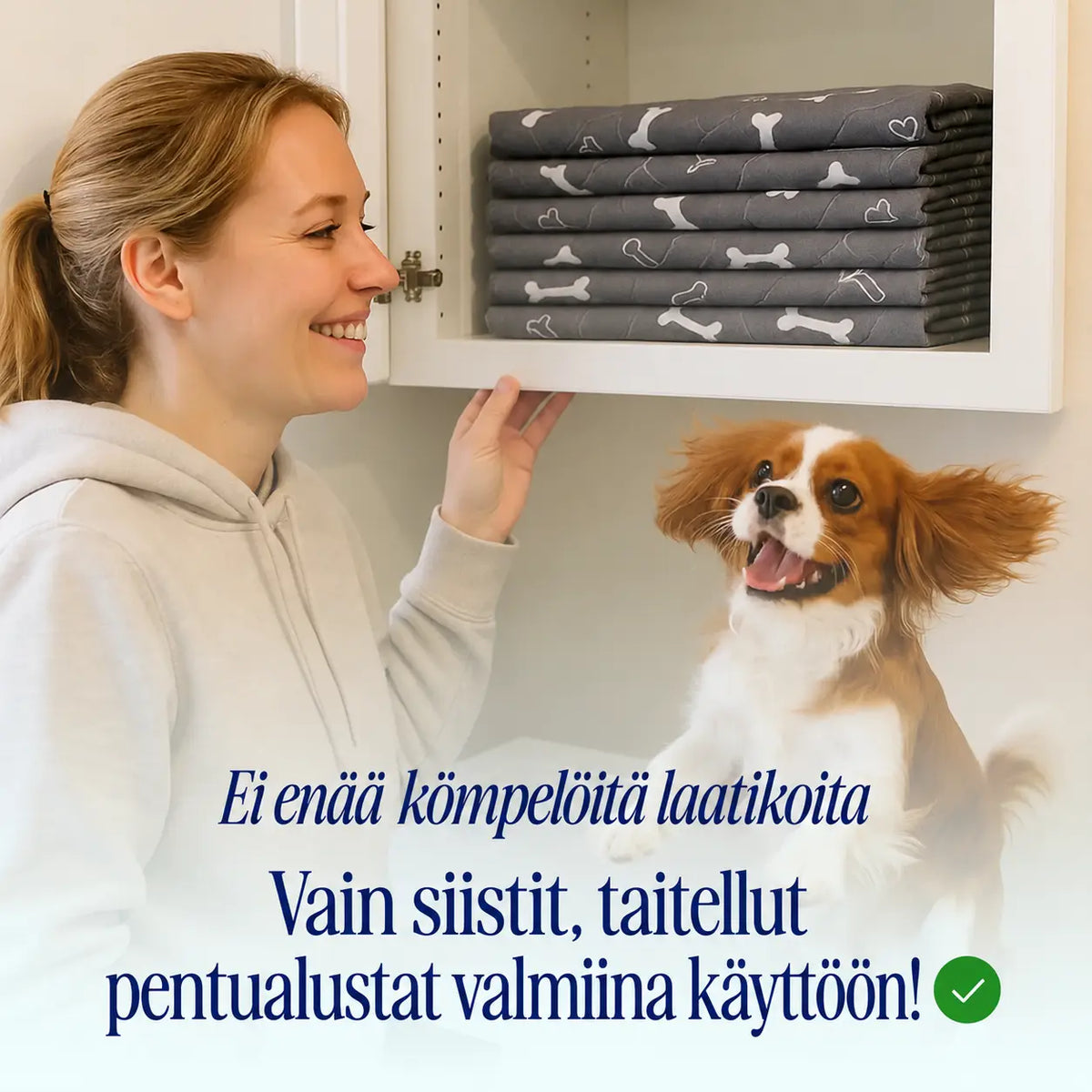 DoggyPad – uudelleenkäytettävä pissamatto